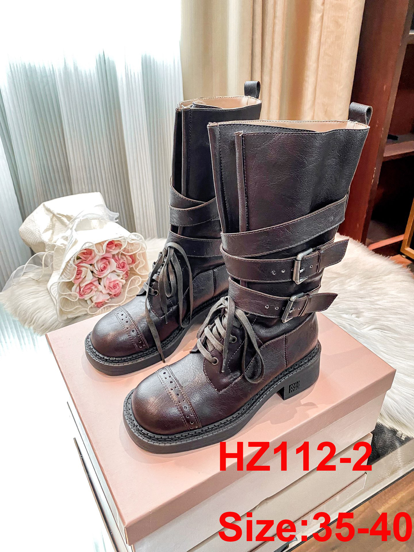 HZ112 MiuMiu mid-calf boots 72$ gallery