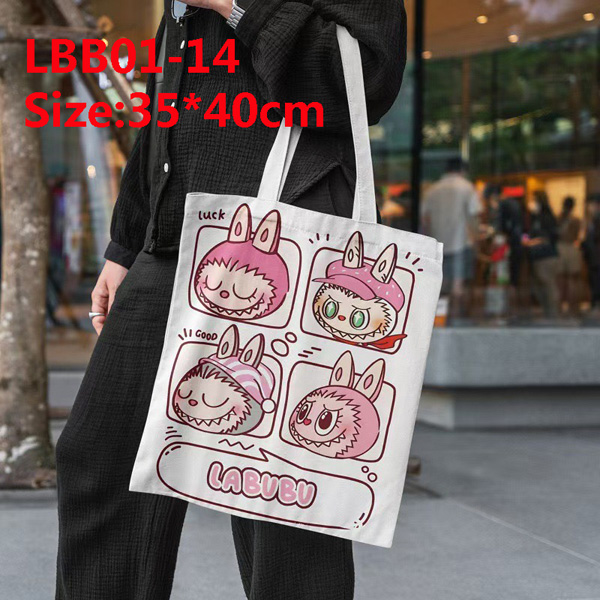 LBB01 Lisa Same Labubu Canvas Bag 12.9$ gallery