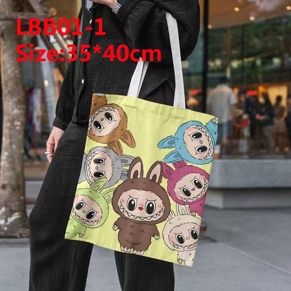 LBB01 Lisa Same Labubu Canvas Bag 12.9$ gallery