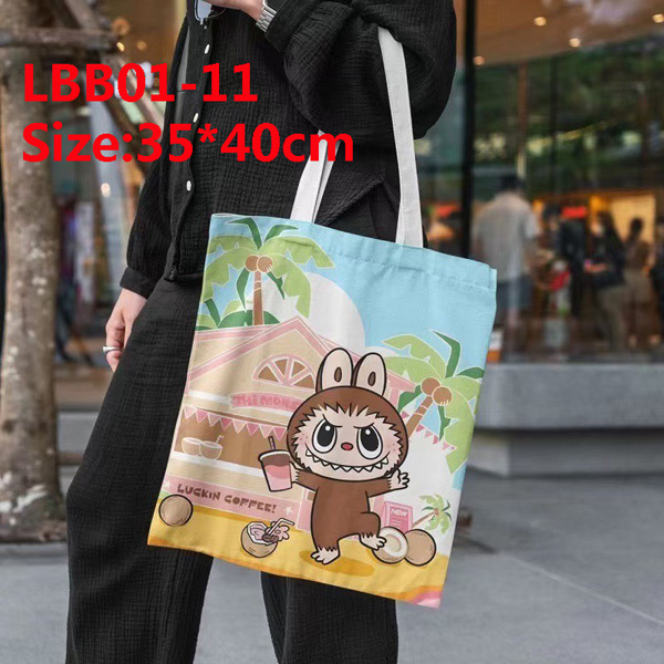 LBB01 Lisa Same Labubu Canvas Bag 12.9$ gallery