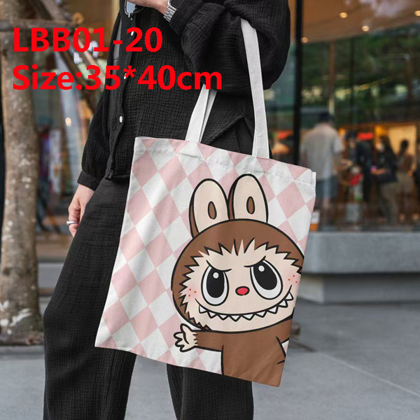 LBB01 Lisa Same Labubu Canvas Bag 12.9$ gallery