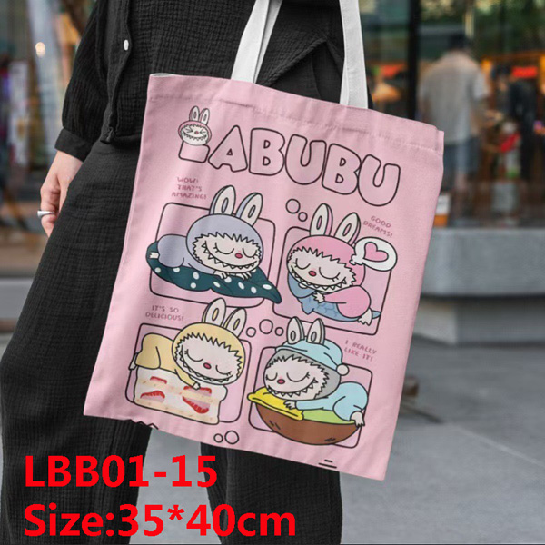 LBB01 Lisa Same Labubu Canvas Bag 12.9$ gallery