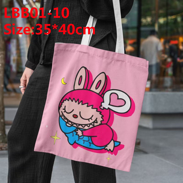 LBB01 Lisa Same Labubu Canvas Bag 12.9$ gallery