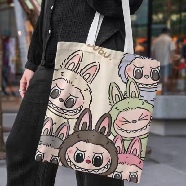 LBB01 Lisa Same Labubu Canvas Bag 12.9$ gallery