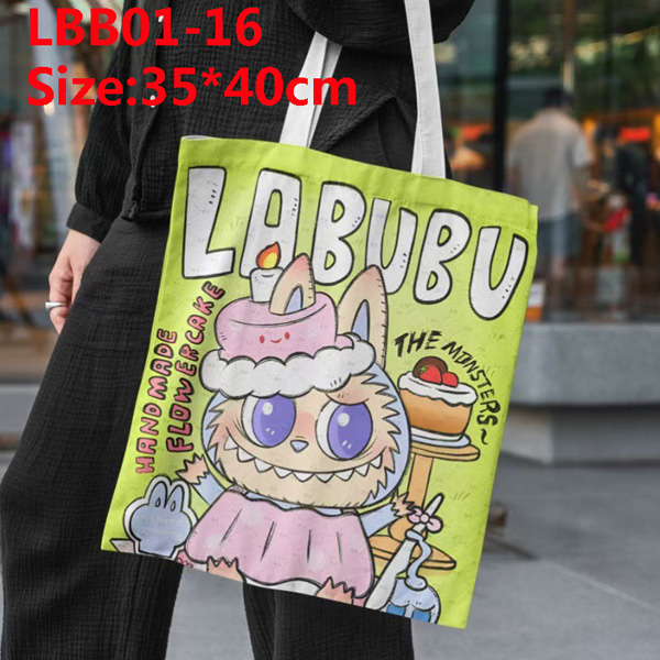 LBB01 Lisa Same Labubu Canvas Bag 12.9$ gallery