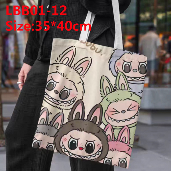 LBB01 Lisa Same Labubu Canvas Bag 12.9$ gallery