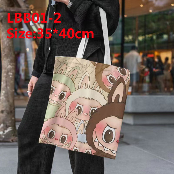 LBB01 Lisa Same Labubu Canvas Bag 12.9$ gallery