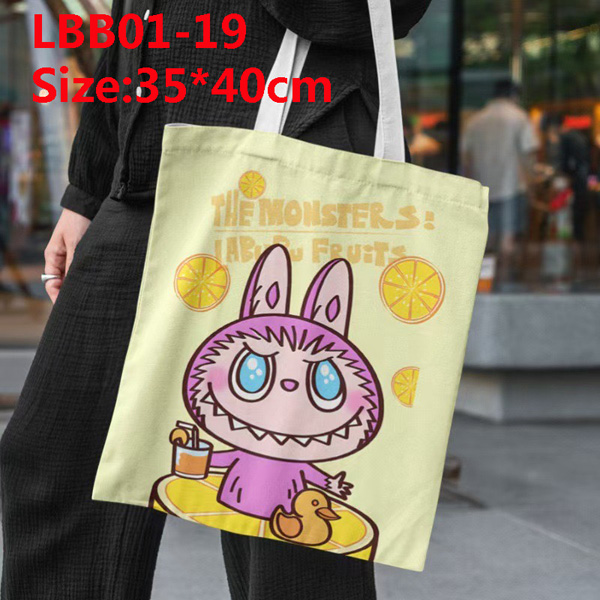 LBB01 Lisa Same Labubu Canvas Bag 12.9$ gallery