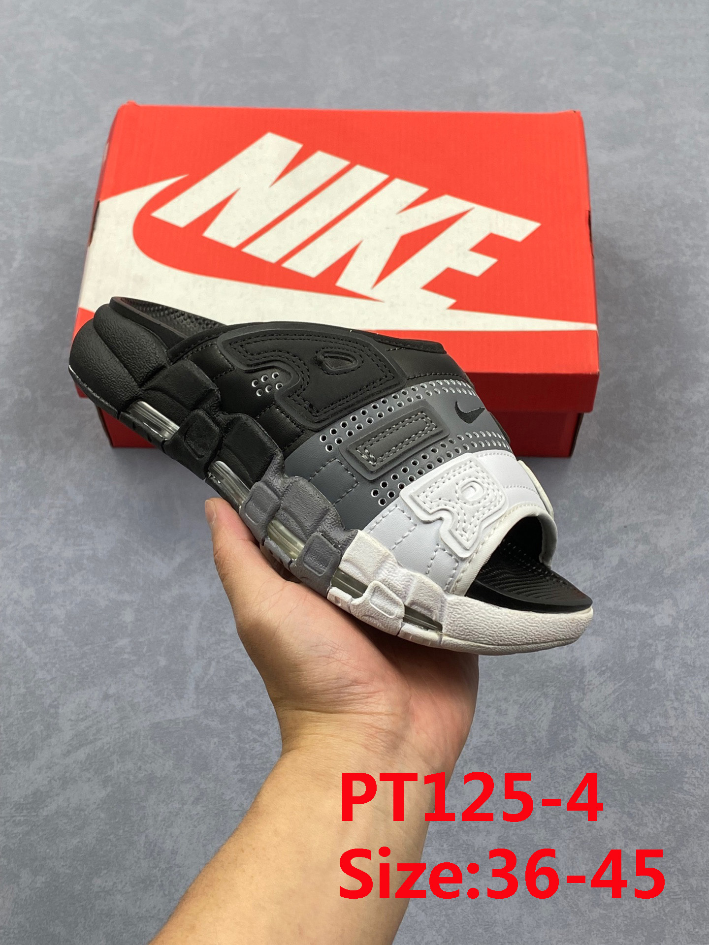 PT125 NIKE AIR MORE Uptempo Slide 45$ gallery