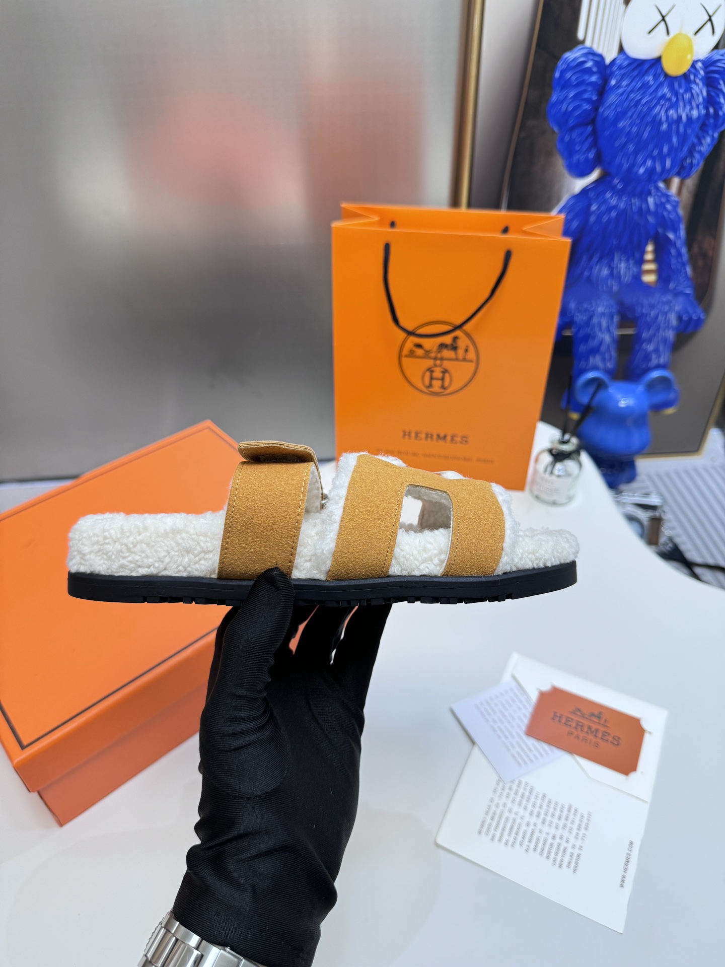 S101Q Hermes slippers 48$ gallery