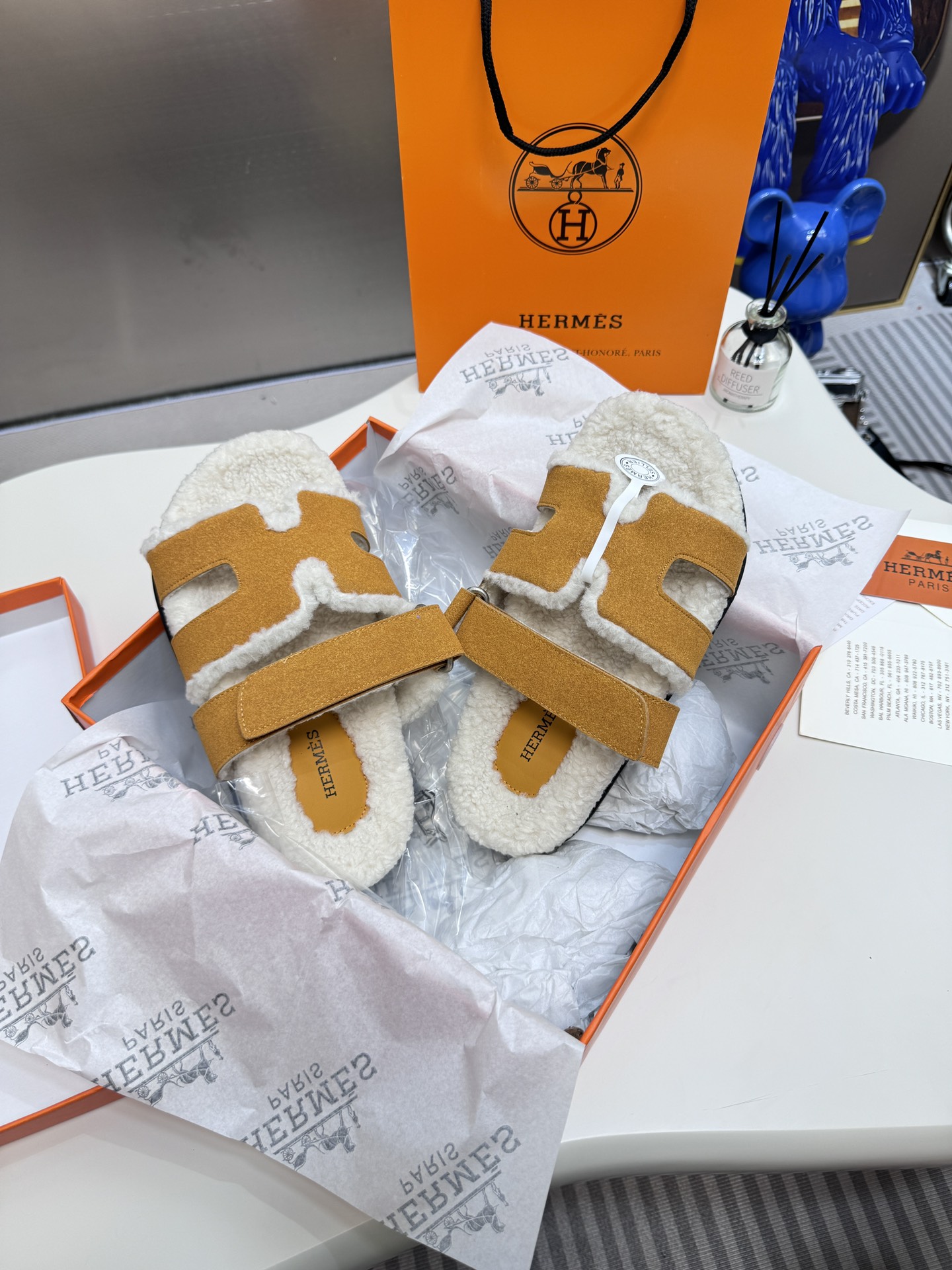 S101Q Hermes slippers 48$ gallery