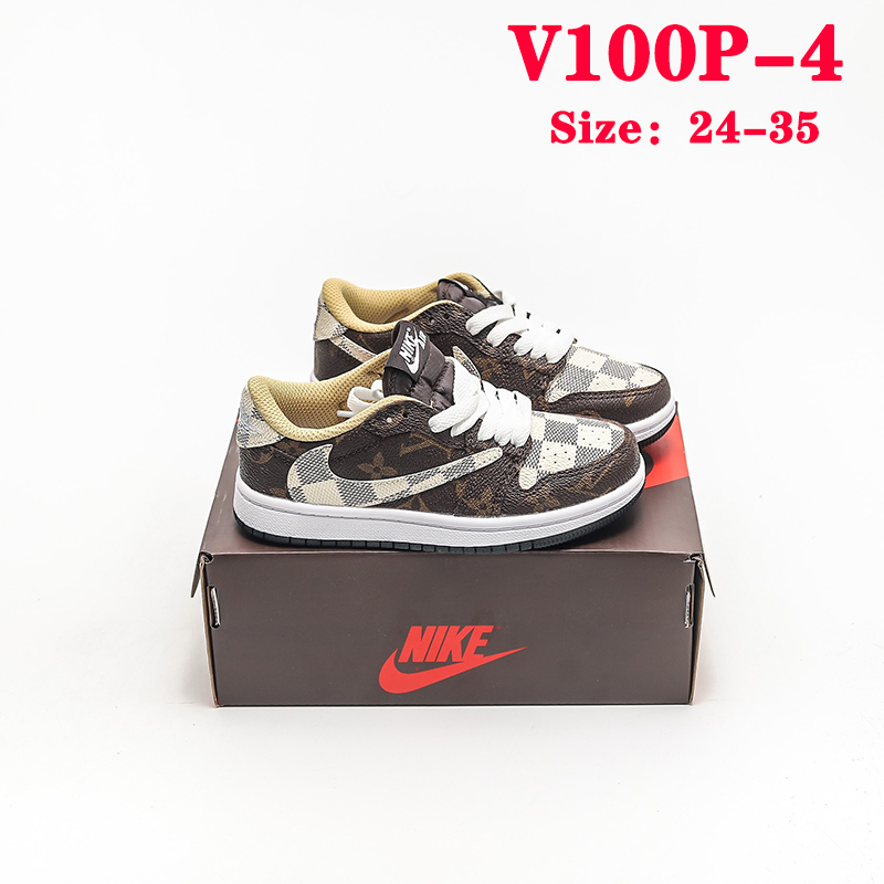 V100P Nike Air Jordan 1 x Travis Scott kids shoes $45 gallery
