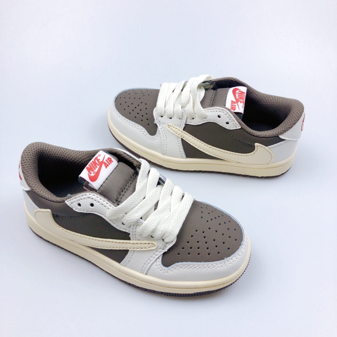 V100P Nike Air Jordan 1 x Travis Scott kids shoes $45 gallery