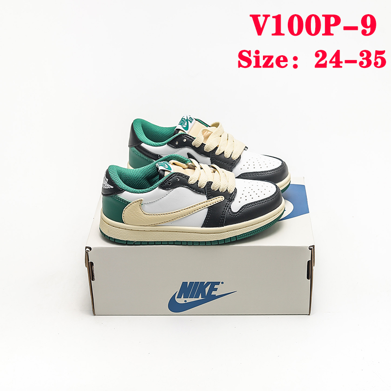 V100P Nike Air Jordan 1 x Travis Scott kids shoes $45 gallery