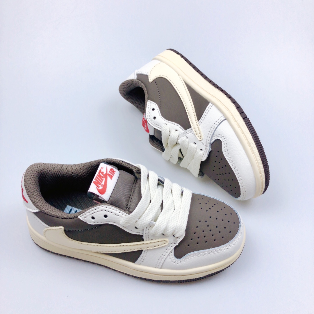V100P Nike Air Jordan 1 x Travis Scott kids shoes $45 gallery