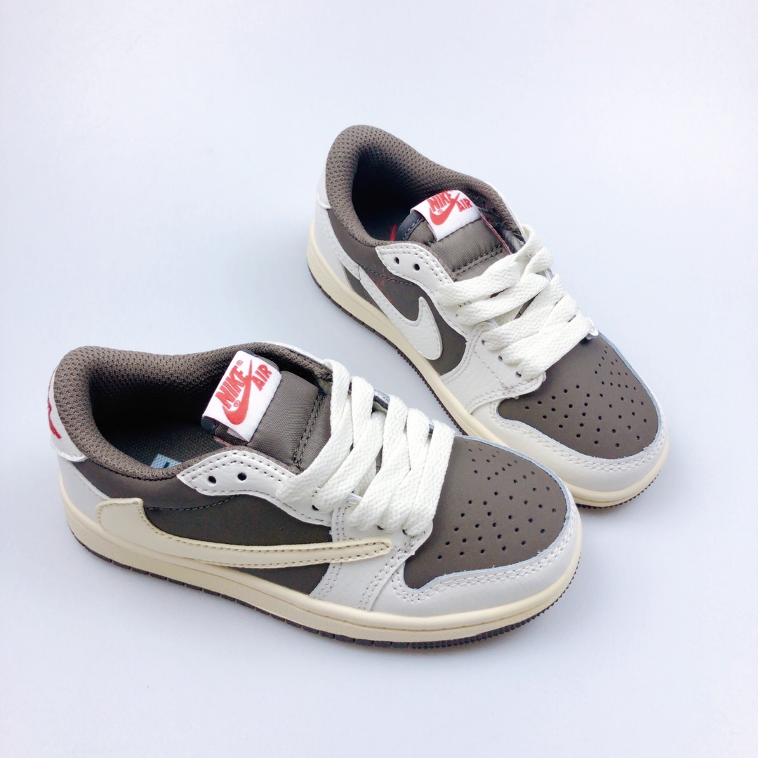 V100P Nike Air Jordan 1 x Travis Scott kids shoes $45 gallery