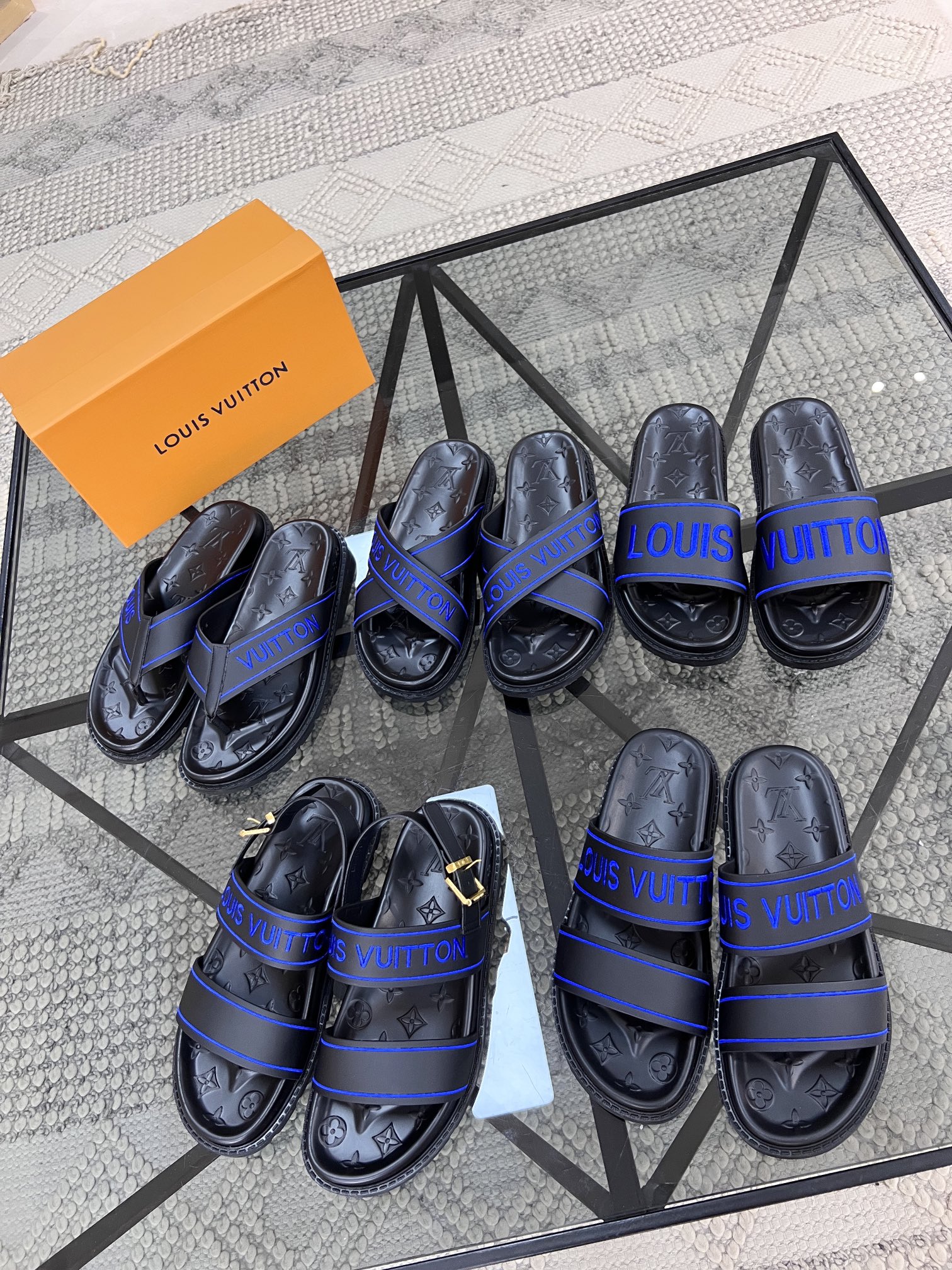 V149P Louis Vuitton slippers $65 gallery