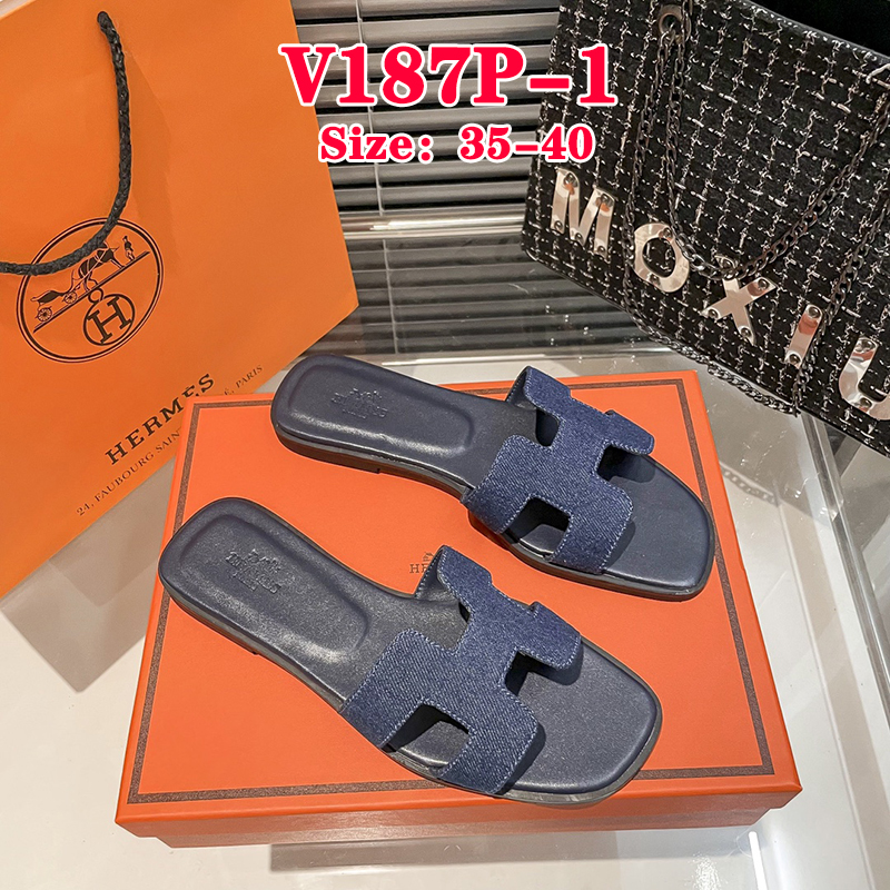 V187P Hermès slippers $33 gallery