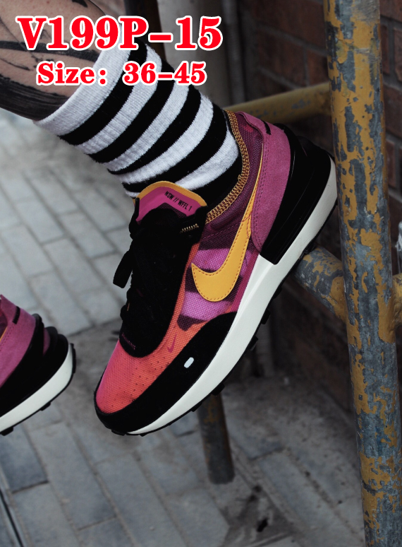 V199P Nike Waffle OneMilk Hyper Crimson $55 gallery