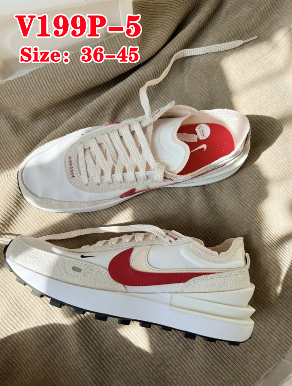 V199P Nike Waffle OneMilk Hyper Crimson $55 gallery