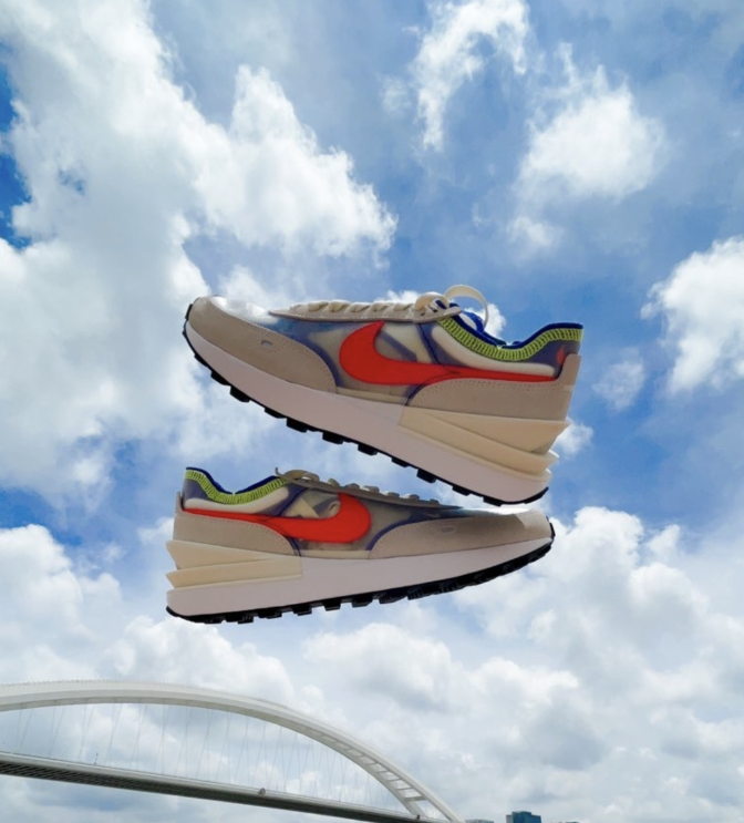 V199P Nike Waffle OneMilk Hyper Crimson $55 gallery