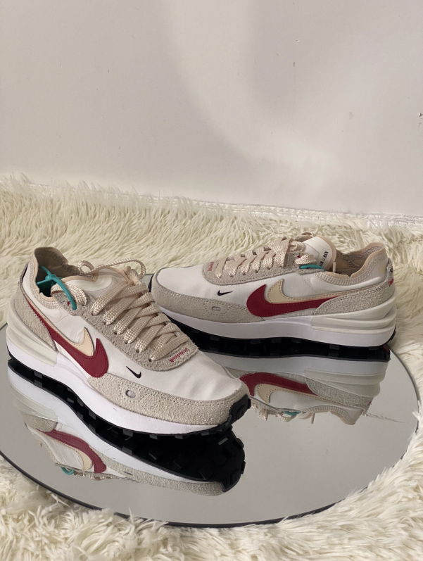 V199P Nike Waffle OneMilk Hyper Crimson $55 gallery