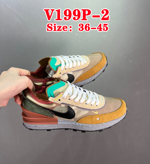 V199P Nike Waffle OneMilk Hyper Crimson $55 gallery
