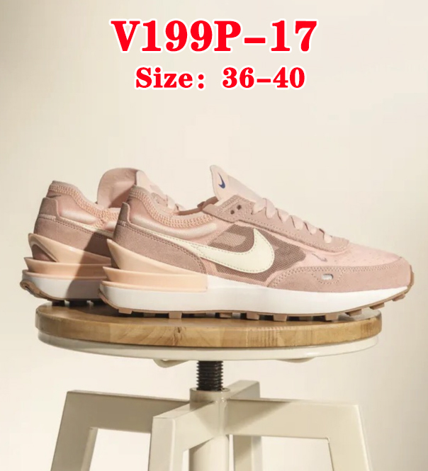V199P Nike Waffle OneMilk Hyper Crimson $55 gallery