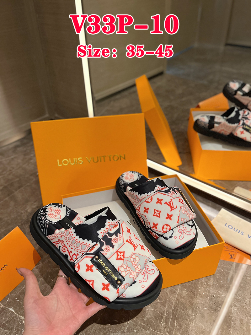 V33P Louis Vuitton slippers $72 gallery