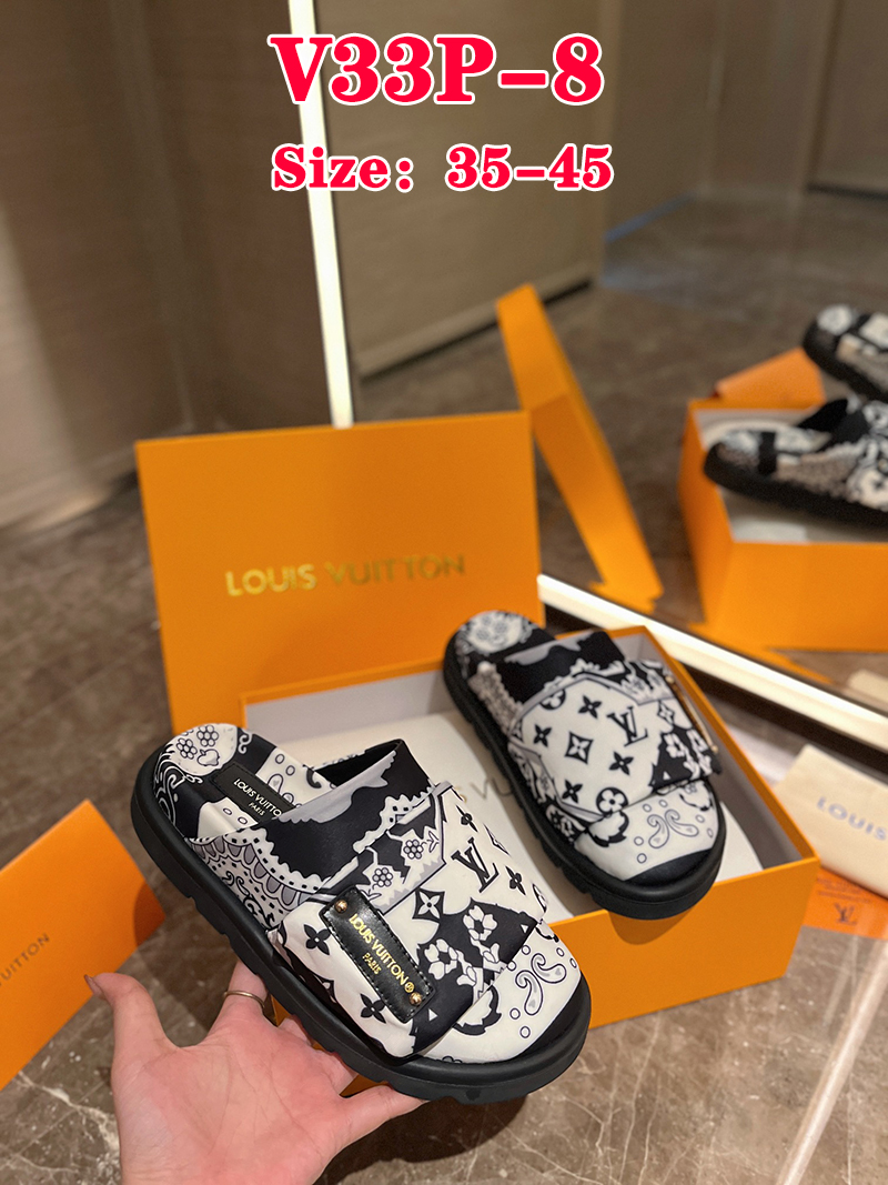 V33P Louis Vuitton slippers $72 gallery
