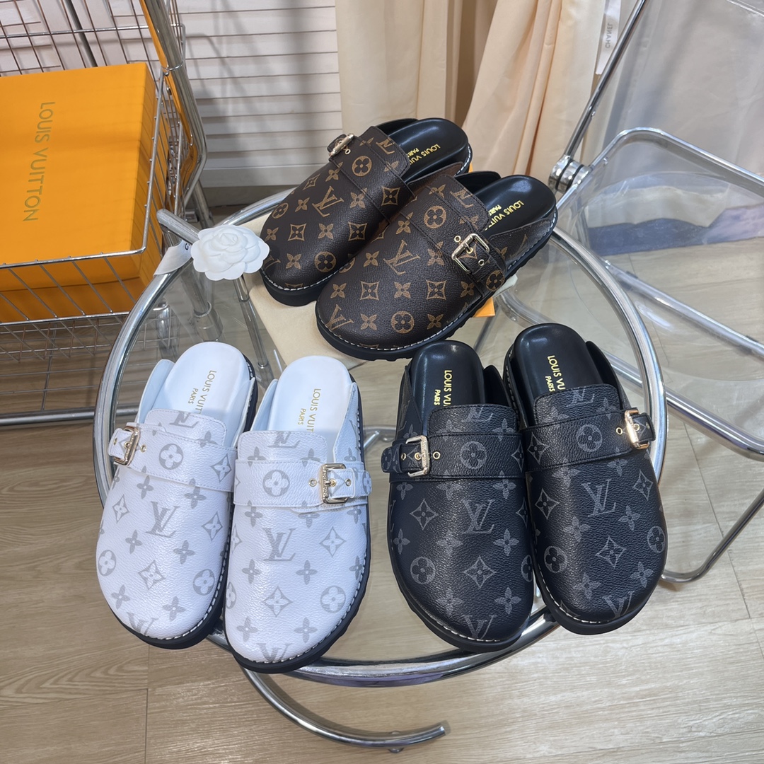 V33P Louis Vuitton slippers $72 gallery