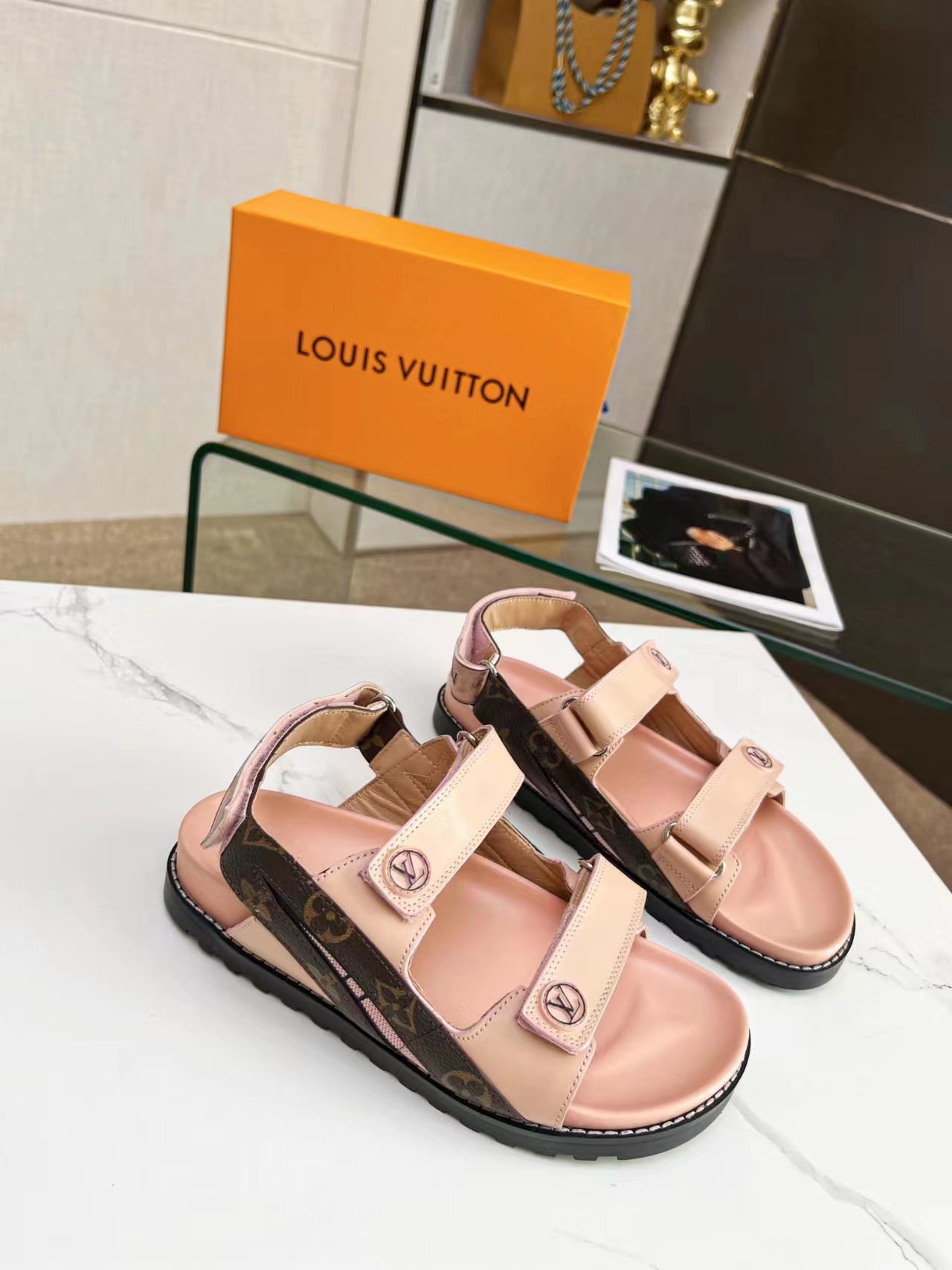 V43P Louis Vuitton sandals $55 gallery