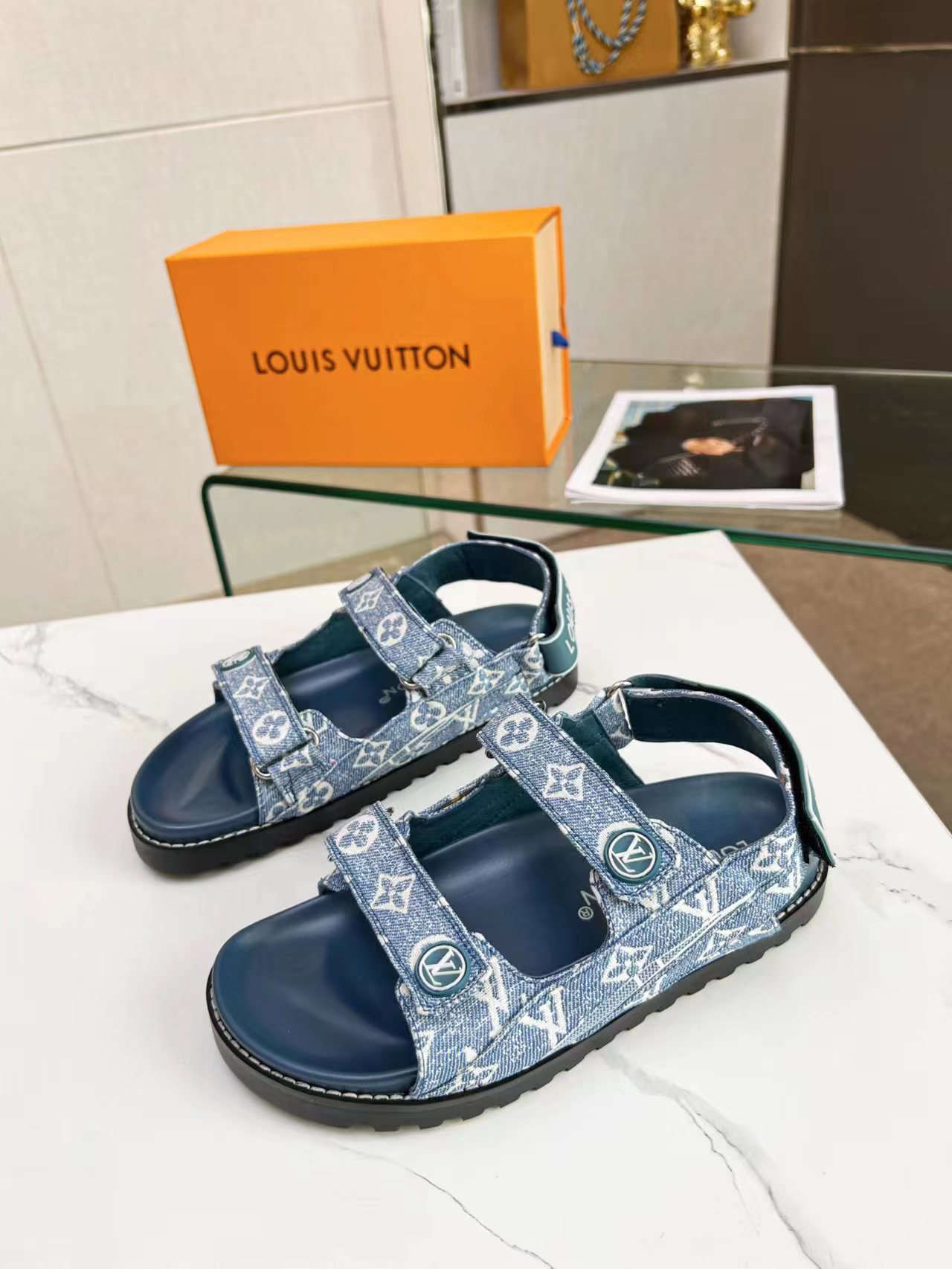 V43P Louis Vuitton sandals $55 gallery
