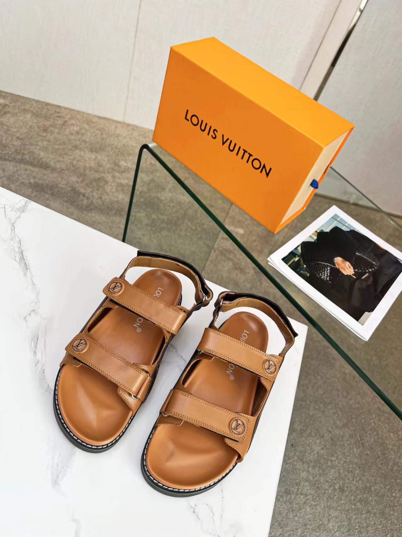 V43P Louis Vuitton sandals $55 gallery