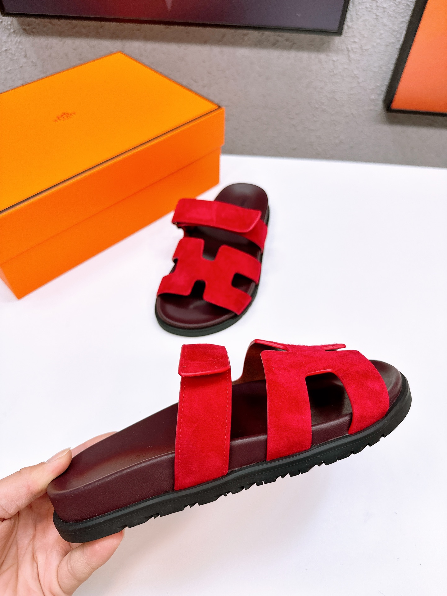 V60P Hermes slippers $75 gallery