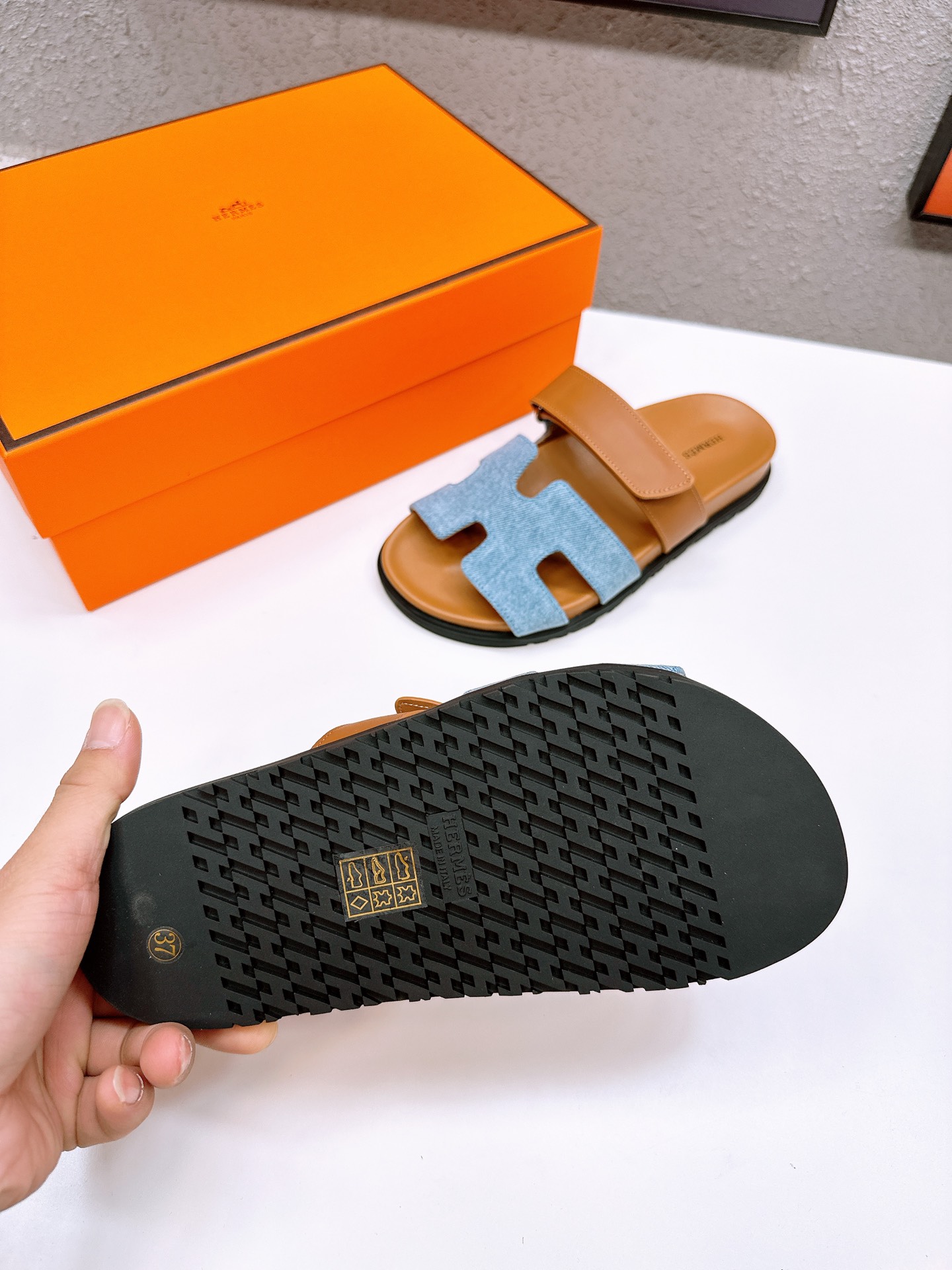 V61P Hermes slippers $65 gallery