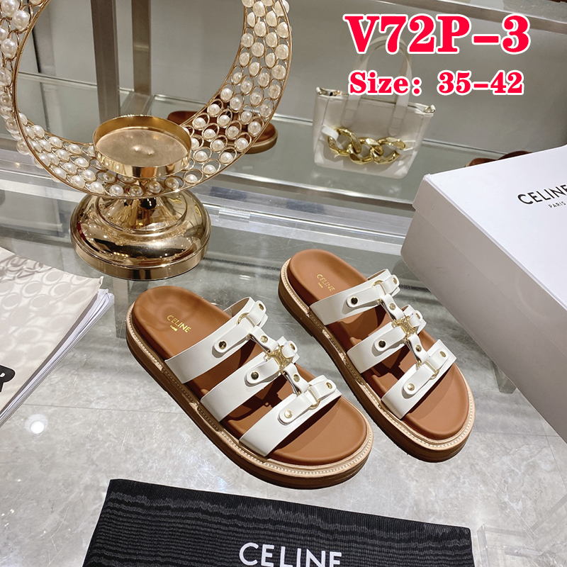 V72P CELINE  PARIS sandals $55 gallery