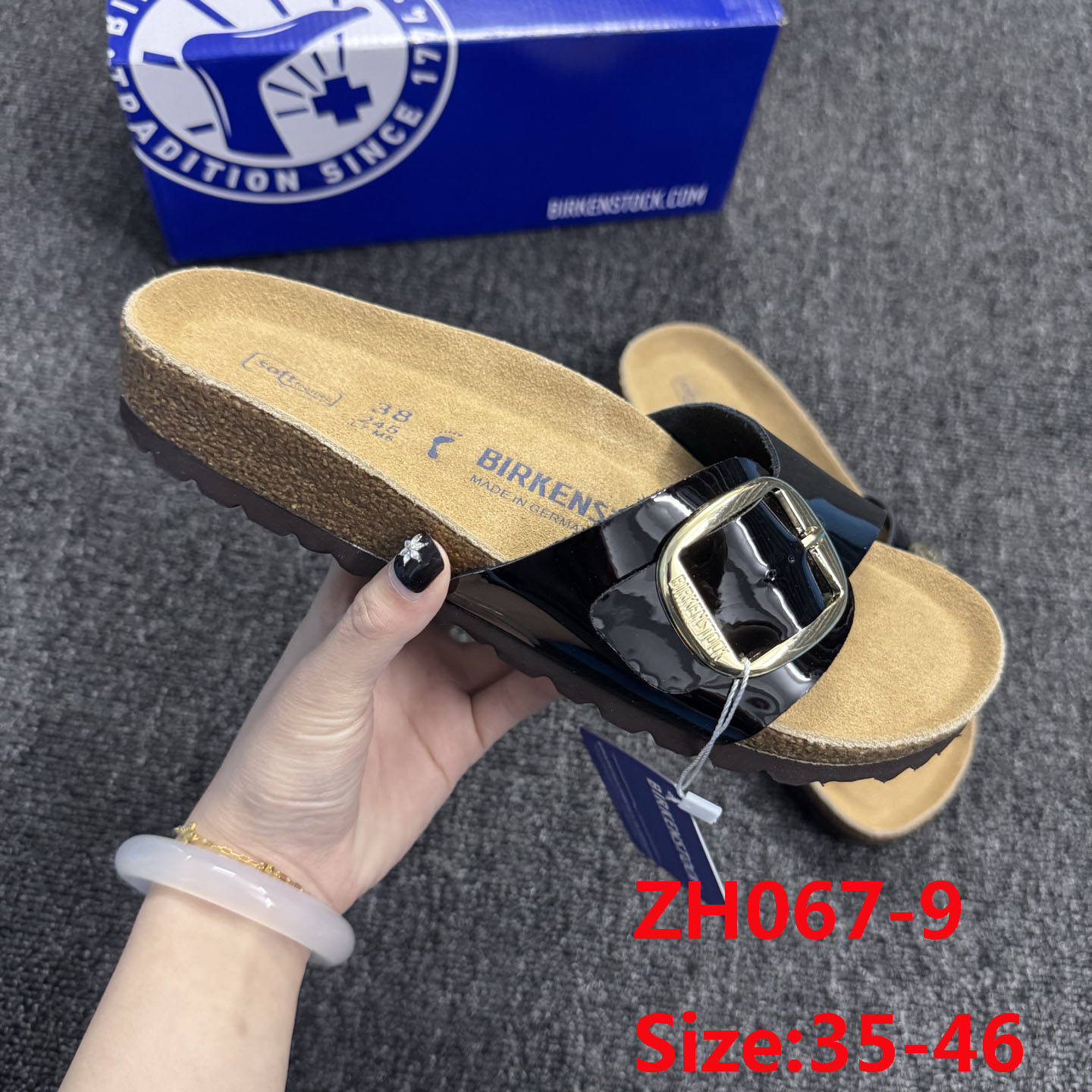 ZH067 Birkenstock Slippers 42$ gallery