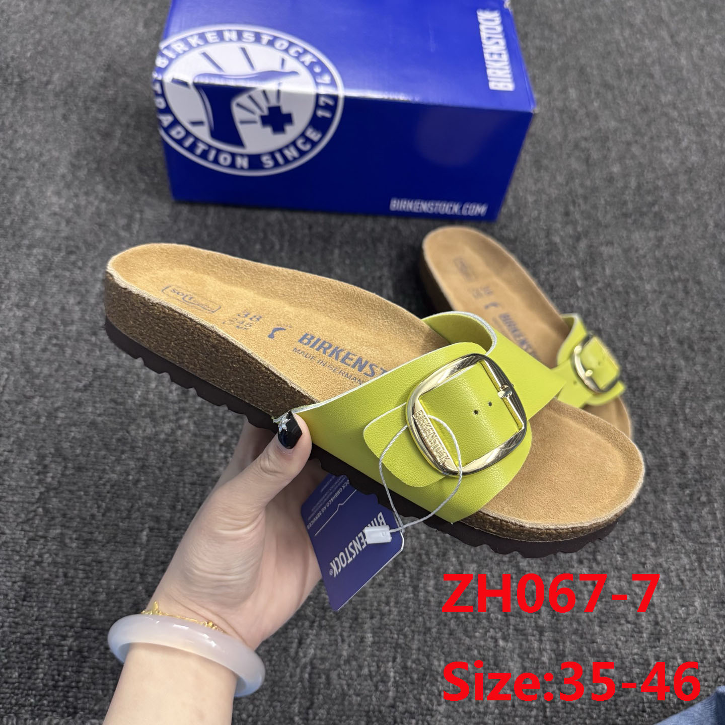 ZH067 Birkenstock Slippers 42$ gallery