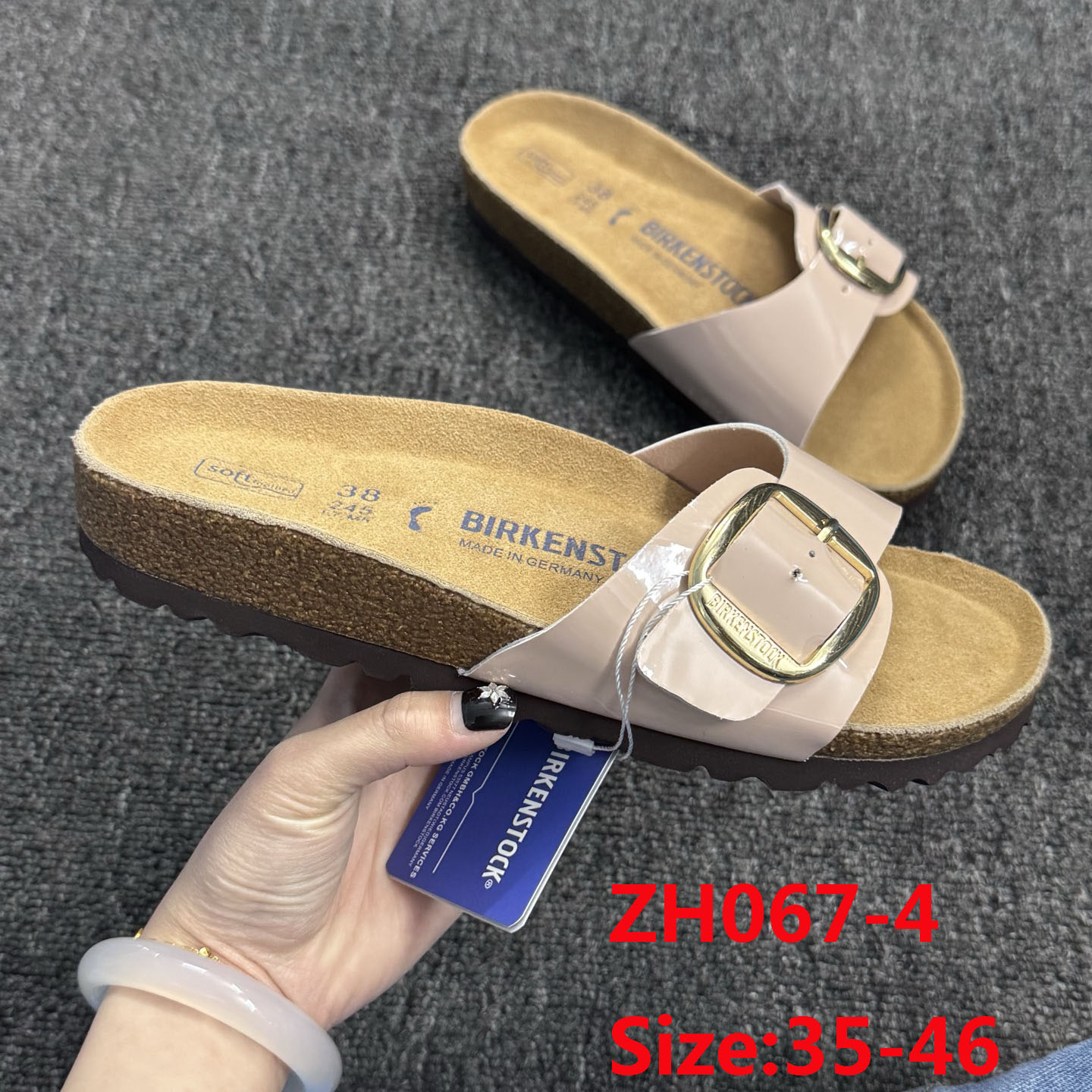 ZH067 Birkenstock Slippers 42$ gallery