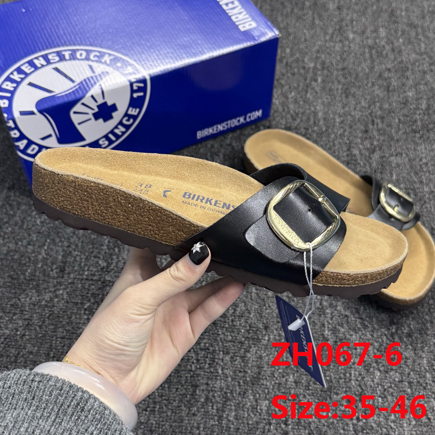 ZH067 Birkenstock Slippers 42$ gallery