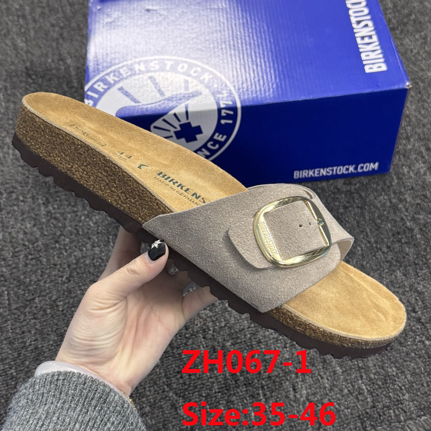 ZH067 Birkenstock Slippers 42$ gallery
