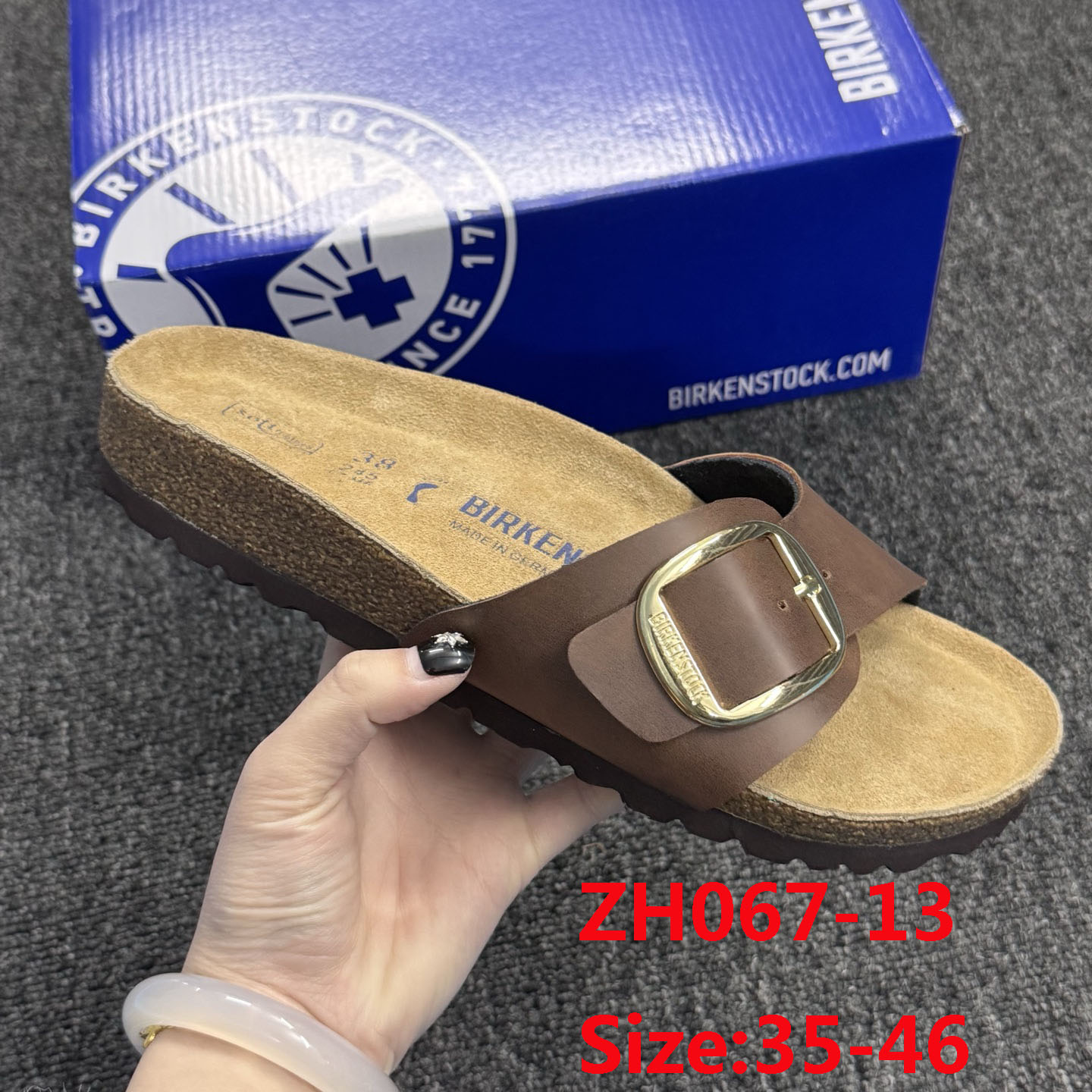 ZH067 Birkenstock Slippers 42$ gallery