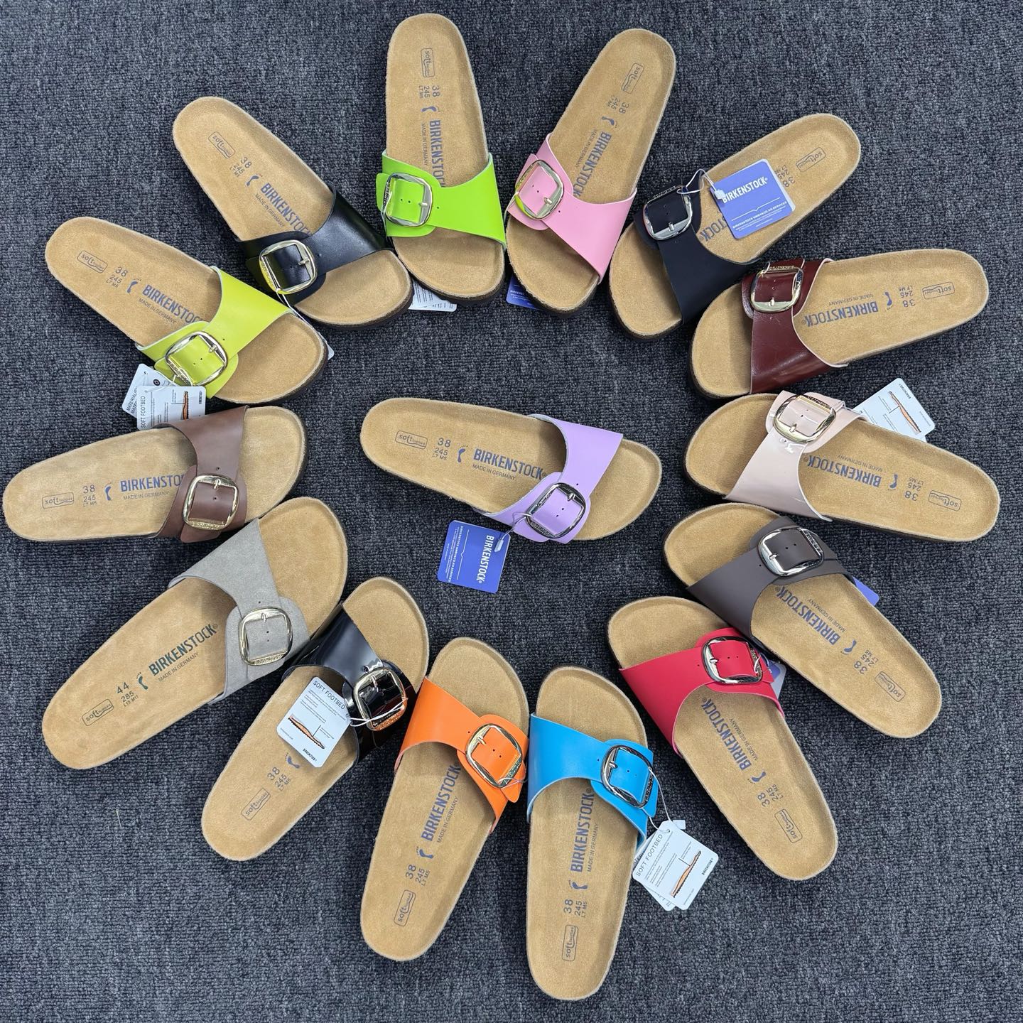 ZH067 Birkenstock Slippers 42$ gallery