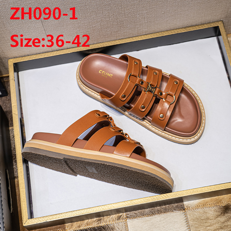 ZH090 Celine slippers 36$ gallery