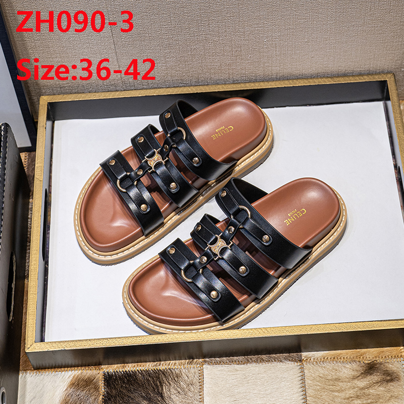 ZH090 Celine slippers 36$ gallery