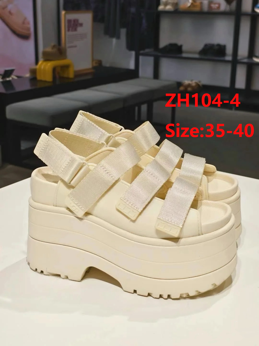 ZH104 UGG platform sandals 68$ gallery