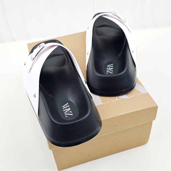 ZH144 ZARA platform slippers 38$ gallery