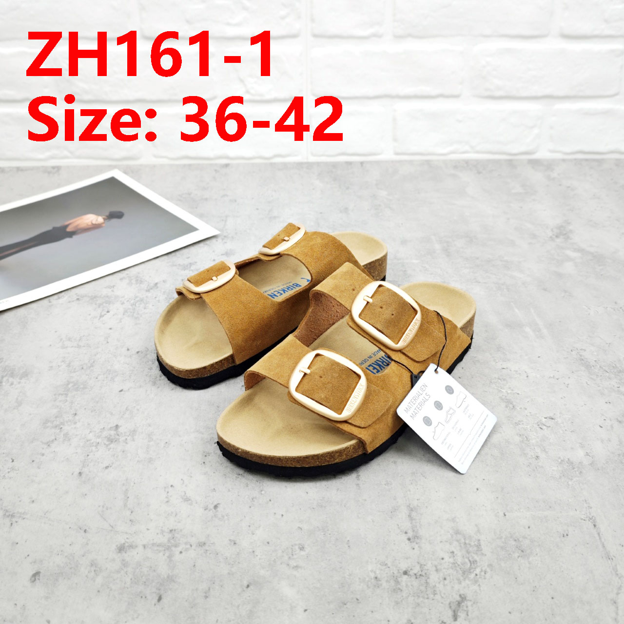 ZH161 Birkenstock Slippers 36$ gallery