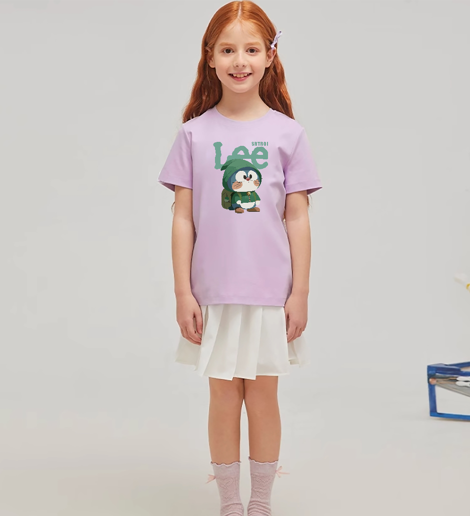ZH181 Lee Doraemon Family wear Nylon  T-shirt 22$ gallery